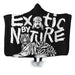 Exotic By Nature Hooded Blanket - Adult / Premium Sherpa