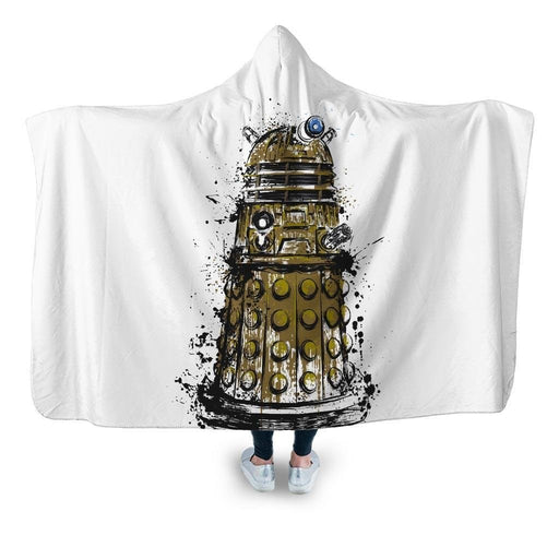 Exterminate Hooded Blanket - Adult / Premium Sherpa