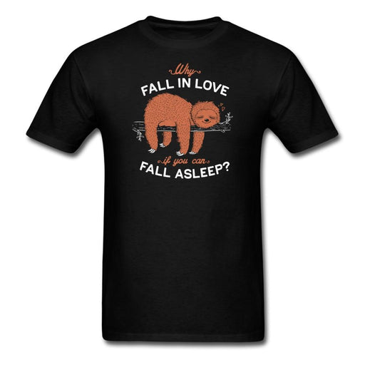 Fall Asleep Unisex Classic T-Shirt - black / S