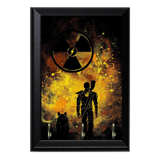 Fallout Art Key Hanging Wall Plaque - 8 x 6 / Yes