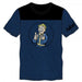 Fallout Men Blue And Black Yoke Tee Bioworld Officially Licensed New - Small