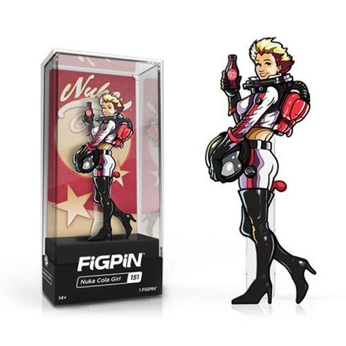 Fallout Nuka Cola Girl FiGPiN Enamel Pin - Lapel Pins | Nurd Tyme ...
