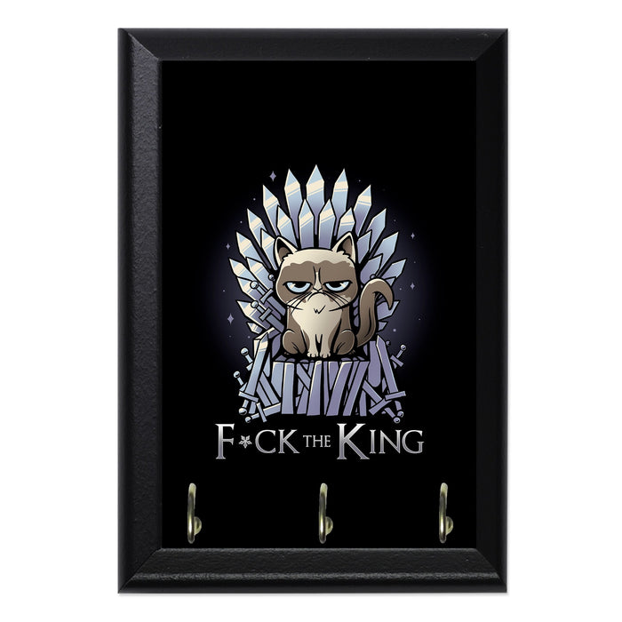Fck the King Key Hanging Plaque - 8 x 6 / Yes
