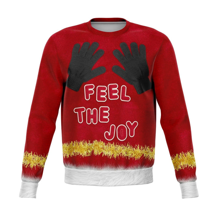 Feel the Joy All Over Print Sweater