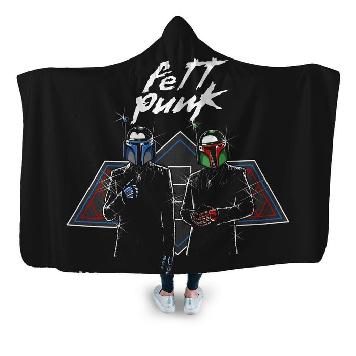 Fett Punk Hooded Blanket - Adult / Premium Sherpa
