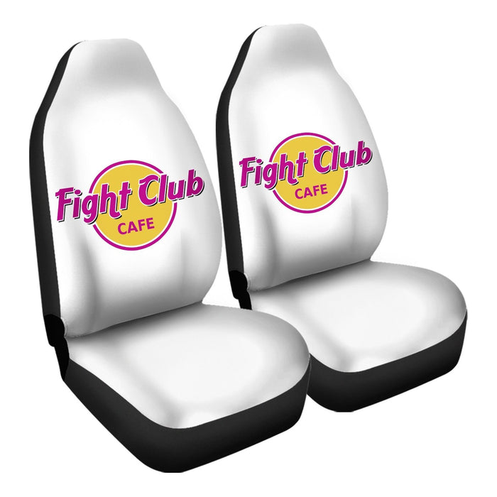 Fight Club Cafe Car Seat Covers - One size