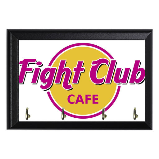 Fight Club Cafe Key Hanging Wall Plaque - 8 x 6 / Yes