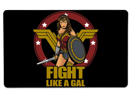 Fight Like A Gal Large Mouse Pad
