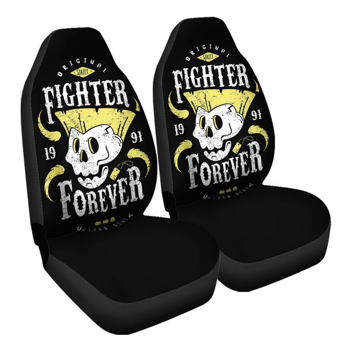 Fighter Forever Guile Car Seat Covers - One size