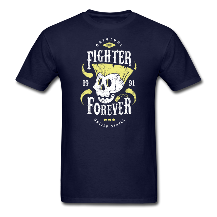 Fighter Forever Guile Unisex Classic T-Shirt - navy / S