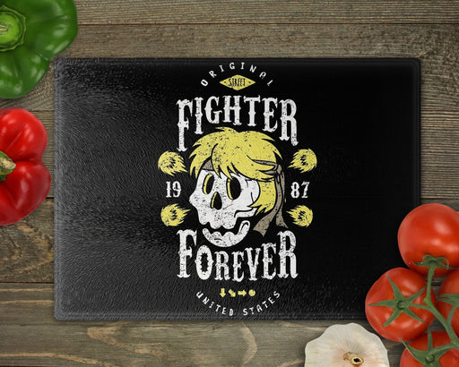 Fighter Forever Ken Cutting Board