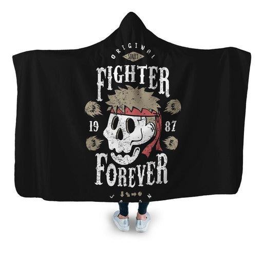 Fighter Forever Ryu Hooded Blanket - Adult / Premium Sherpa