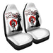 Fighter under the sun Car Seat Covers - One size
