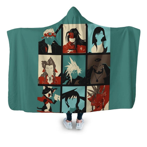 Final Pop Hooded Blanket - Adult / Premium Sherpa