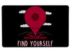 Find Yourself Large Mouse Pad