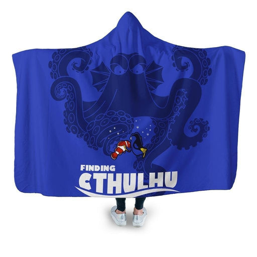 Finding Cthulhu Hooded Blanket - Adult / Premium Sherpa