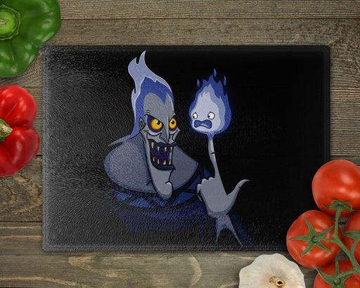 Finger Flame Cutting Board