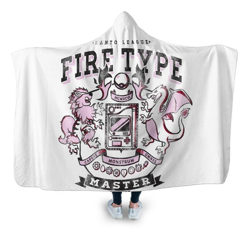 Fire Champ Hooded Blanket - Adult / Premium Sherpa