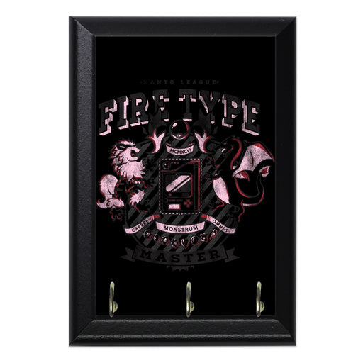 Fire Champ Wall Plaque Key Holder - 8 x 6 / Yes