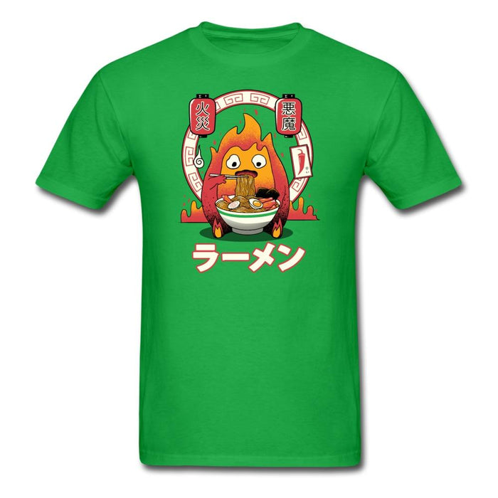 Fire Demon Ramen Unisex Classic T-Shirt - bright green / S