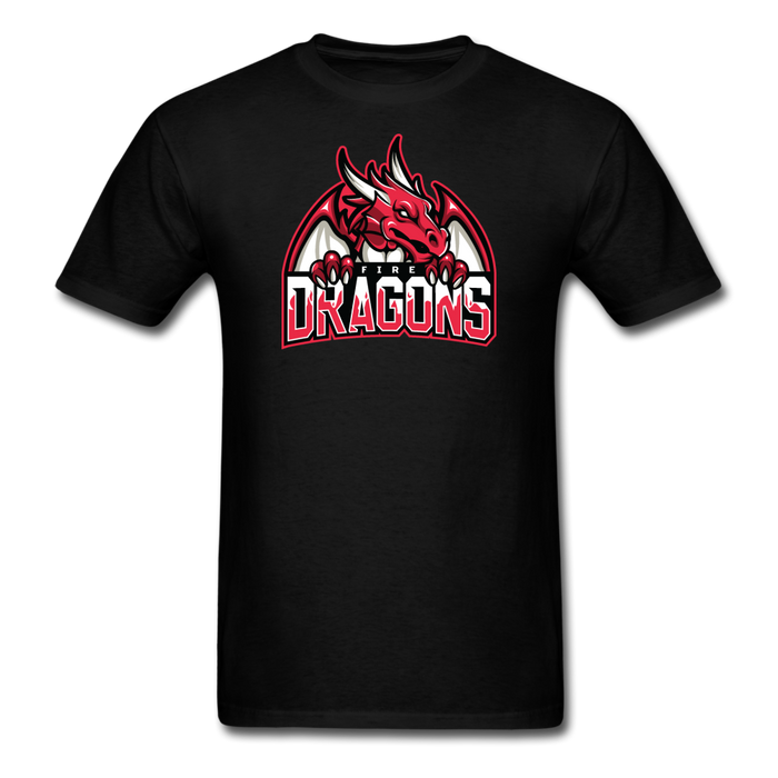 Fire Dragons Unisex Classic T-Shirt - black / S
