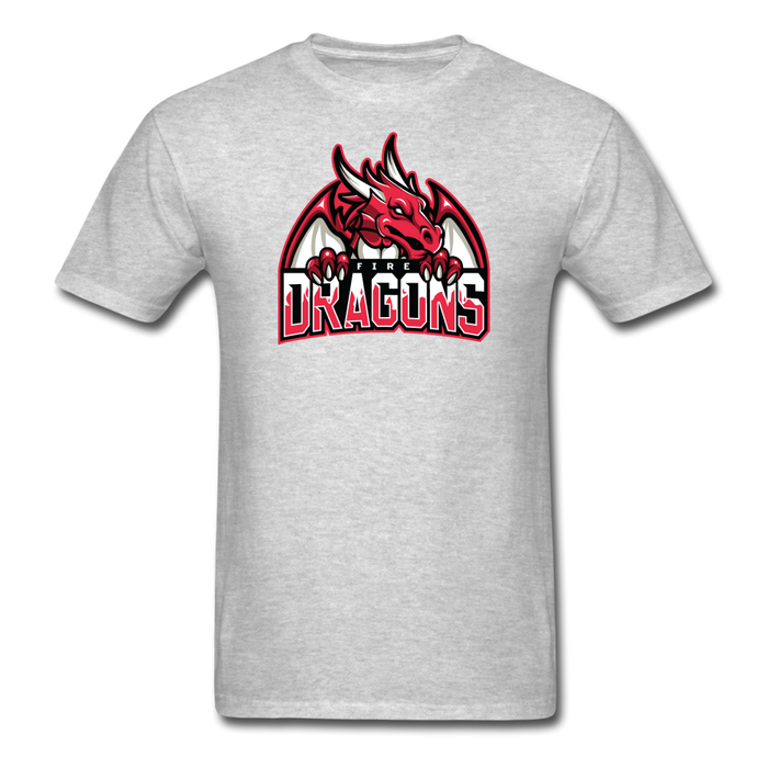 Fire Dragons Unisex Classic T-Shirt - heather gray / S