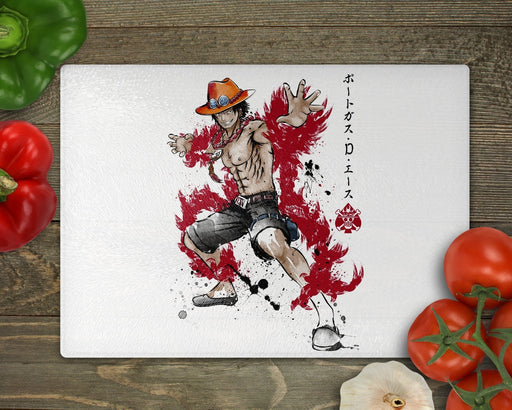 Fire Fist Ace Cutting Board