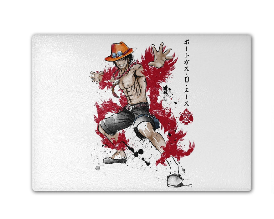 Fire Fist Ace Cutting Board