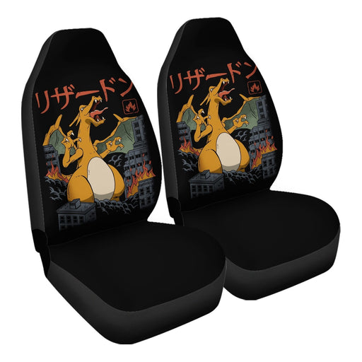 Fire Kaiju Car Seat Covers - One size