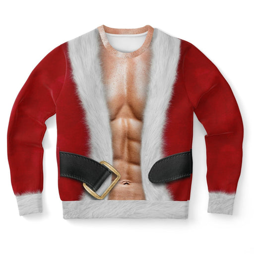Fit Santa All Over Print Sweater - XS