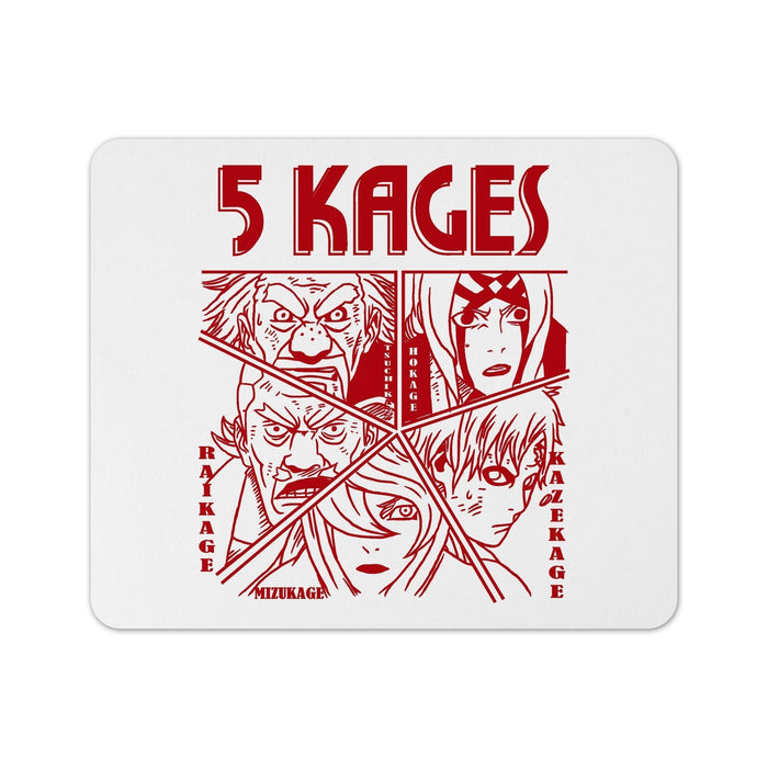 Five Kage Anime Mouse Pad