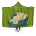 Five More Minutes Please Hooded Blanket - Adult / Premium Sherpa