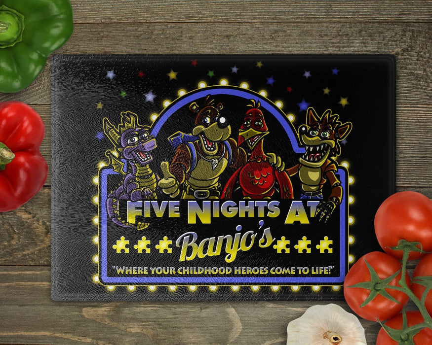 Five Nights At Banjos Cutting Board