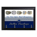 Five Time Super Bowl Champions Dallas Cowboys Geeky Wall Plaque Key Hanger