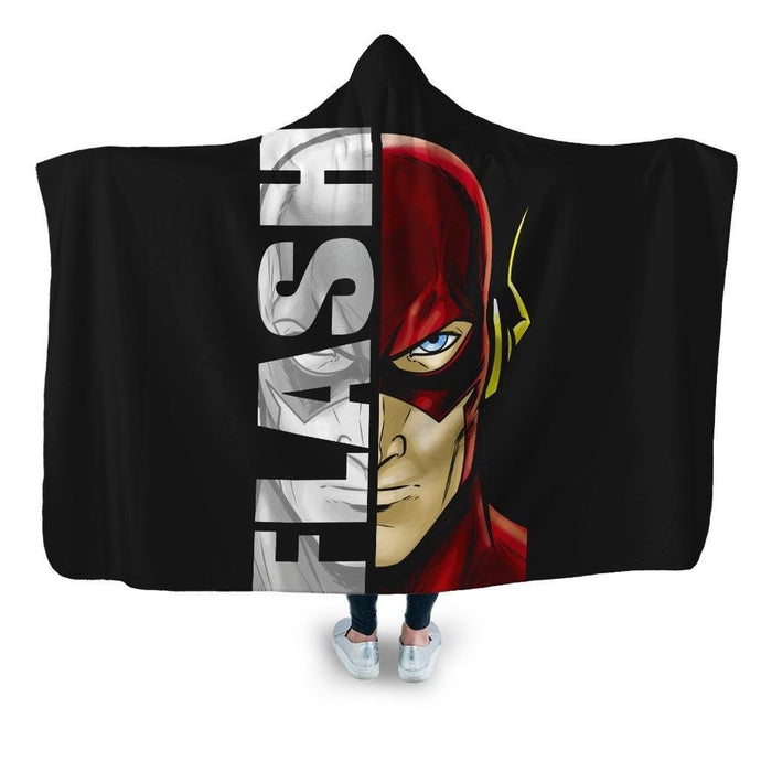 Flash Hooded Blanket - Adult / Premium Sherpa