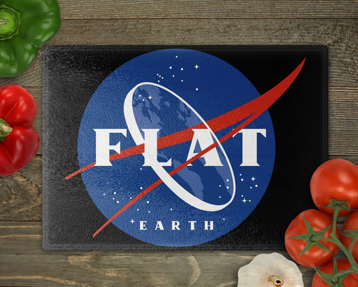 Flat Earth N A S Cutting Board