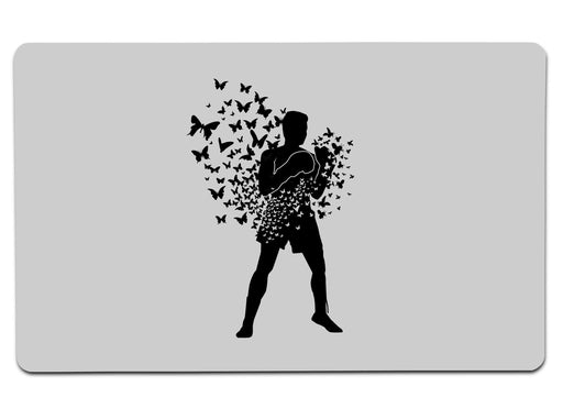 Float Like Butterfly Sting Bee Large Mouse Pad