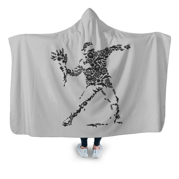 Flourish Vandalism Hooded Blanket - Adult / Premium Sherpa