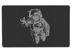 Flying Astronaut Large Mouse Pad