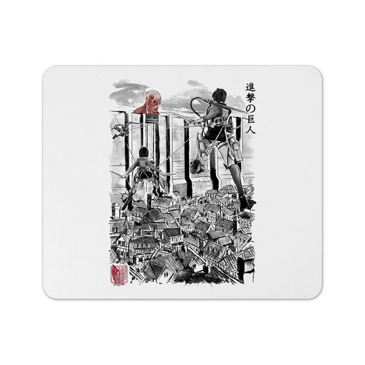 Flying For Humanity Mouse Pad