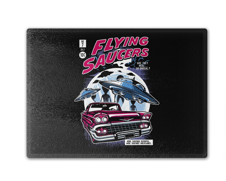 Flying Saucers 2 Cutting Board