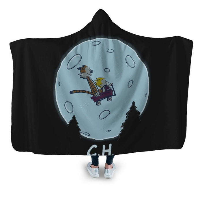 Flying Wagon Hooded Blanket - Adult / Premium Sherpa