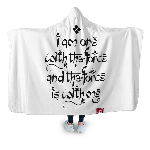 Force Mantra Hooded Blanket - Adult / Premium Sherpa