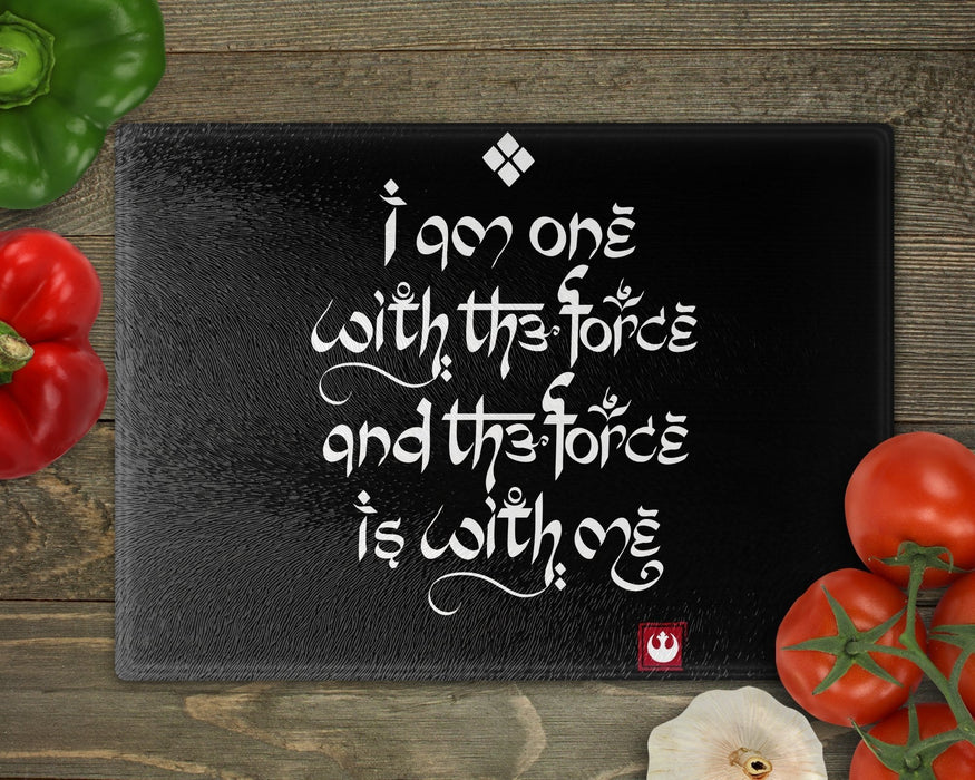 Force Mantra White Cutting Board