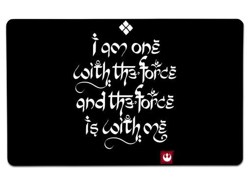 Force Mantra White Large Mouse Pad