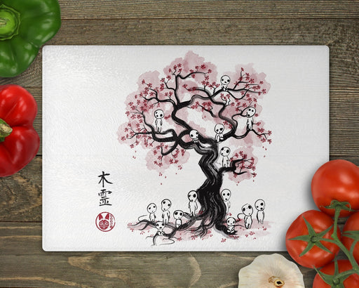 Forest Spirts Sumie Cutting Board