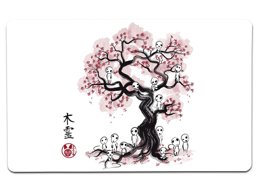 Forest Spirts Sumie Large Mouse Pad