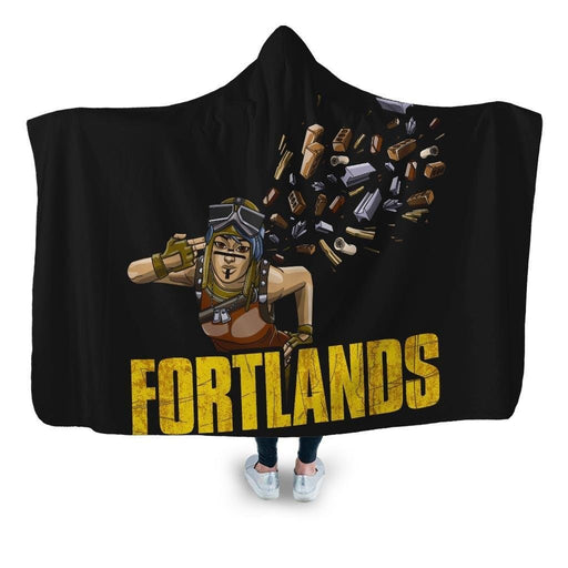 Fortlands Hooded Blanket - Adult / Premium Sherpa