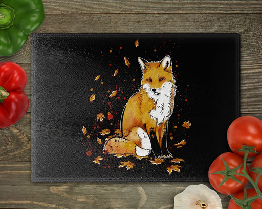 Fox In The Night Cutting Board