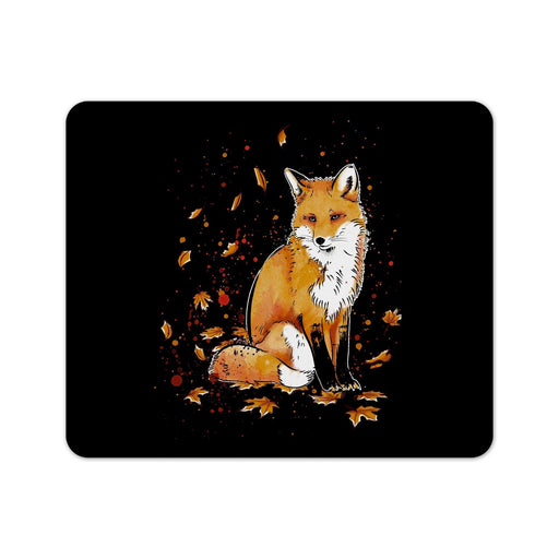 Fox In The Night Mouse Pad
